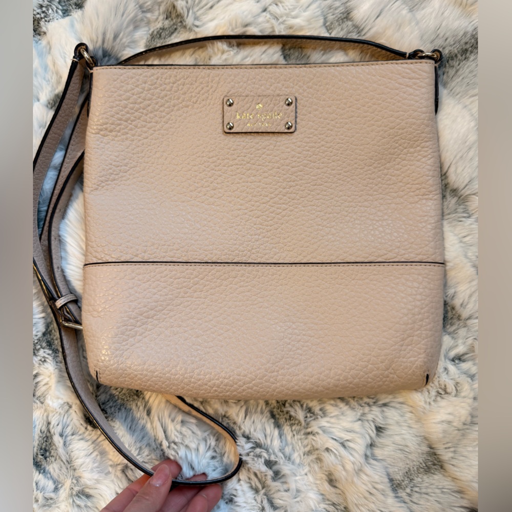 Kate Spade Taupe Crossbody Bag